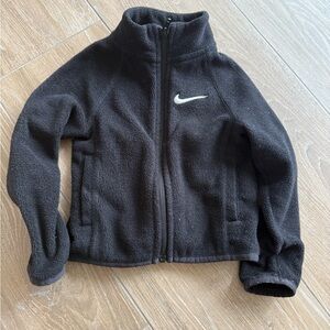 Nike Kids Black Zip-Up Jacket